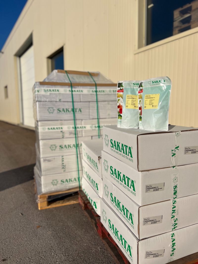 Sakata’s seeds delivered on time to a local seed supplier